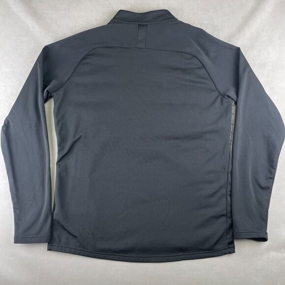 Nike Dri-FIT Academy Pullover Mens L Black Zip Quilted Padded Soccer BQ7473-010 - Picture 2 of 9